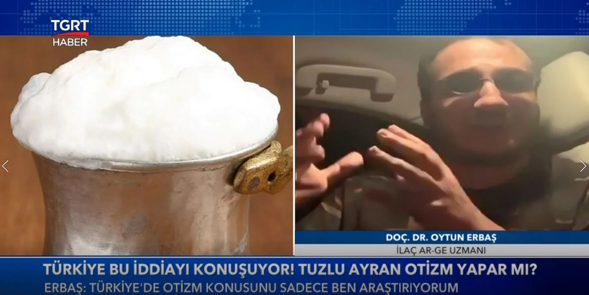 Tuzlu ayran otizm mi yapıyor? İddianın sahibi Oytun Erbaş konuştu